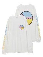 【CLBUN/Styles別注】WAVE L/S TEE/ホワイト
