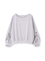 サカリバテープリボンカットソー/ラベンダー(080)