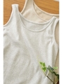 ラメタンクトップ/シルバーグレー(020)