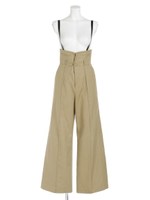 LINEN サロペット/BEIGE