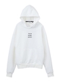 PULLOVER SWEAT HOOD EMB/ホワイト