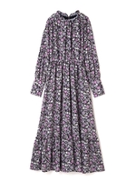 《EDIT COLOGNE》レトロフラワーワンピース/イエロー(060)