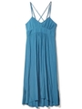 シルキーデシンキャミワンピース/ブルー