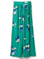 フローラルイージーパンツ/ネイビー