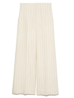 リネンスーツハイウエストワイドパンツ/STRIPE