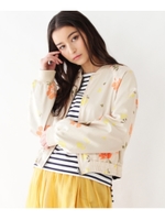 リバーシブル花柄ブルゾン/ベージュ(152)