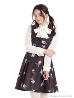 リボンマーガレットJSK/ブラック