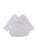 backbutton blouse/white