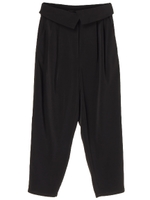 ・テーパードパンツ/ブラック