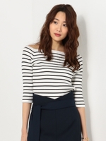 〓JOC R/NY/PU リブ オフショルダー/PINK