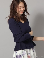 アゼペプラムニットPO/イエロー