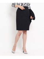 タンブルツィードスカート/ブルー系(094)