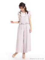 フリルオールインワン/ラベンダー