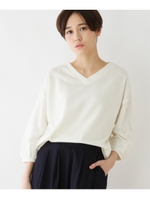 レーススリーブ プルオーバー/ホワイト系(002)