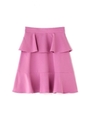 《EDIT COLOGNE》ラッフルティアードスカート/ピンク(090)