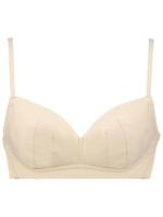 エントリーコレクション　きちんと見えるノンワイヤーブラ　ノンワイヤーブラジャー018/モカ