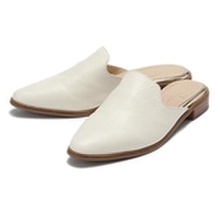 【50%OFF】【LIEN】レザーフラットミュール