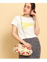 スパンコールロゴTシャツ/オフホワイト(003)