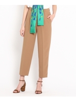 ミリオーネストレッチ センタープレステーパードパンツ/ベージュ(052)