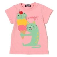 アイス大好きネコTシャツ