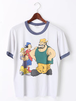 90's キャラクターＴシャツ  Popeye ポパイ   