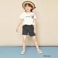 DISNEYドロップショルダープリントTシャツ