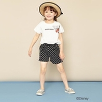 DISNEYドロップショルダープリントTシャツ