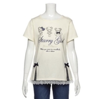 【30%OFF】コロンちゃん刺しゅう入りTシャツ