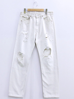 クラッシュデニムパンツ  LEVIS リーバイス   