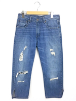 リメイククラッシュデニムパンツ リメイク LEVIS リーバイス   