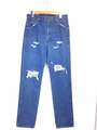 リメイククラッシュデニムパンツ リメイク  Wrangler ラングラー   