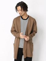 WEGO/ミラノリブVコーディガン