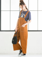 WEGO/ツイルオーバーオール