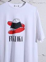 WEGO/明太子おにぎりモチーフプリントTシャツ