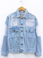 リメイク シースルーGジャン サイズ表記 S