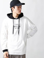 WEGO/フード切り替えロングTシャツ