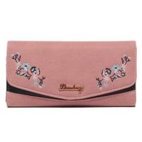 【50%OFF】お花刺しゅう入り長財布