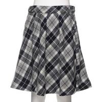 【50%OFF】カルゼチェックタックスカート