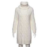 【50%OFF】シャギーケーブルニットワンピース