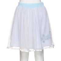 【50%OFF】ストライプ×チュールリブスカート