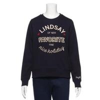 【50%OFF】ソフトカレッジロゴミニ裏毛トレーナー