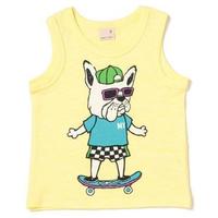 【50%OFF】ブルドッグ柄タンクトップ