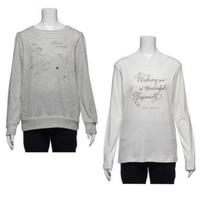 【50%OFF】ロゴ刺しゅう入りニットソー×Tシャツセット