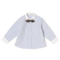 【50%OFF】蝶ネクタイつきクレリックシャツ