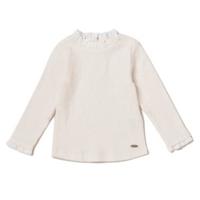 テレコフリルシフォンTシャツ