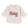 ベースボール風ロゴＴシャツ