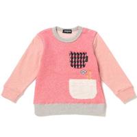 ポケットからキリン裏毛トレーナー