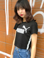 PUMA|クロップドTシャツ【WEGO限定商品】