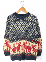 ノルディックニット セーター サイズ表記 L