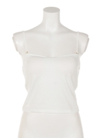 18AW BASICパッド入りビスチェTOP/WHT